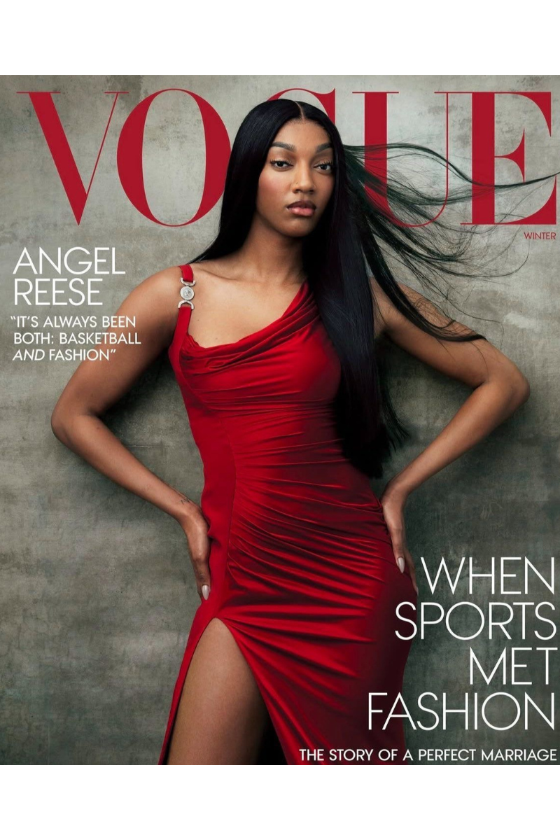 Angel Reese : star de la mode de la WNBA