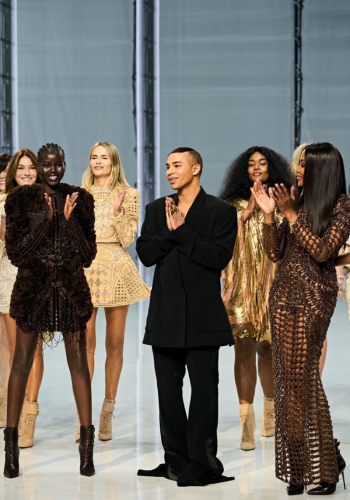 Olivier Rousteing quitte Balmain : la fin d’une ère flamboyante